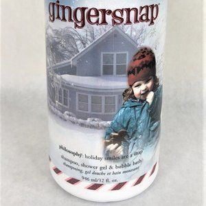 Philosophy GINGERSNAP Shampoo Shower Gel Bath 3in1